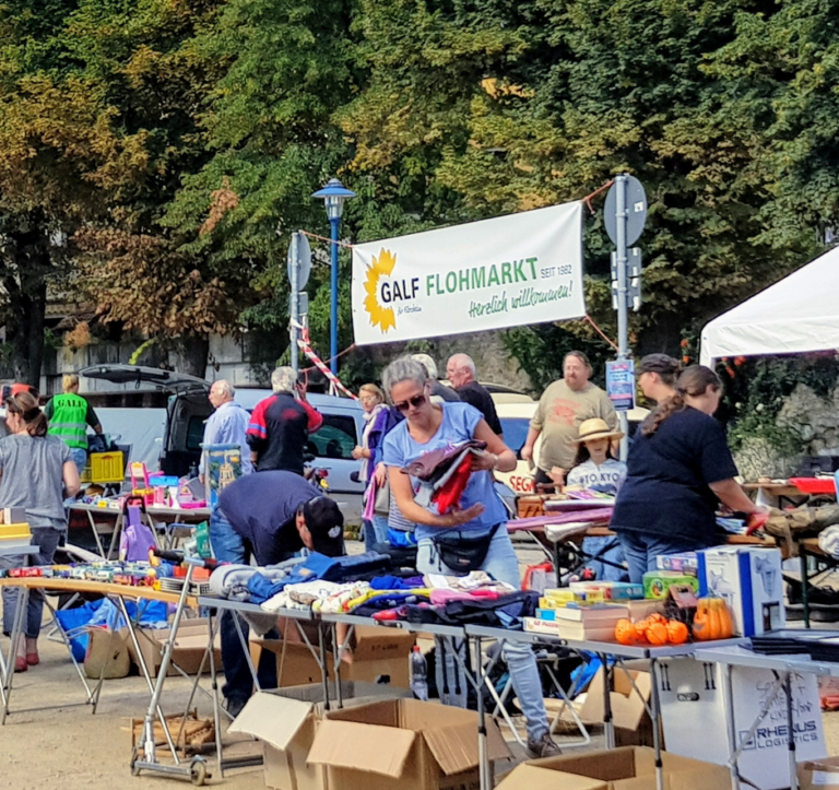 Flörsheim: Großer GALF-Flohmarkt am 10. September am Konrad-Adenauer-Ufer
