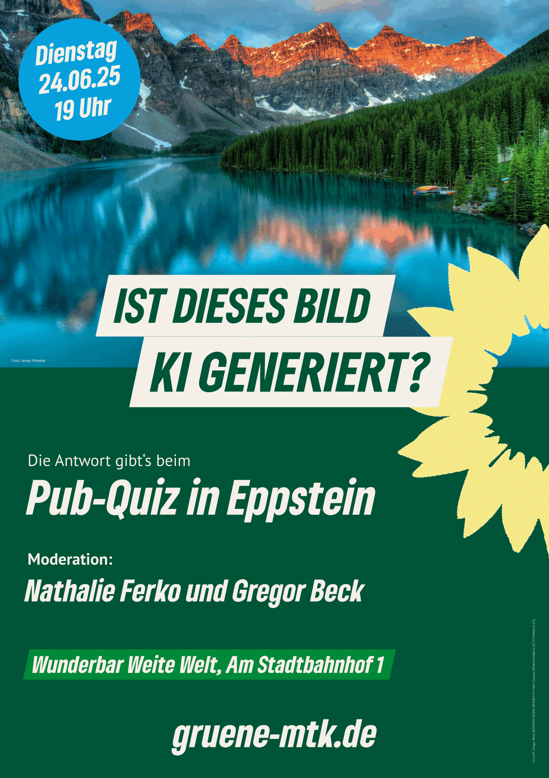 Pub-Quiz in der Wunderbar Weite Welt