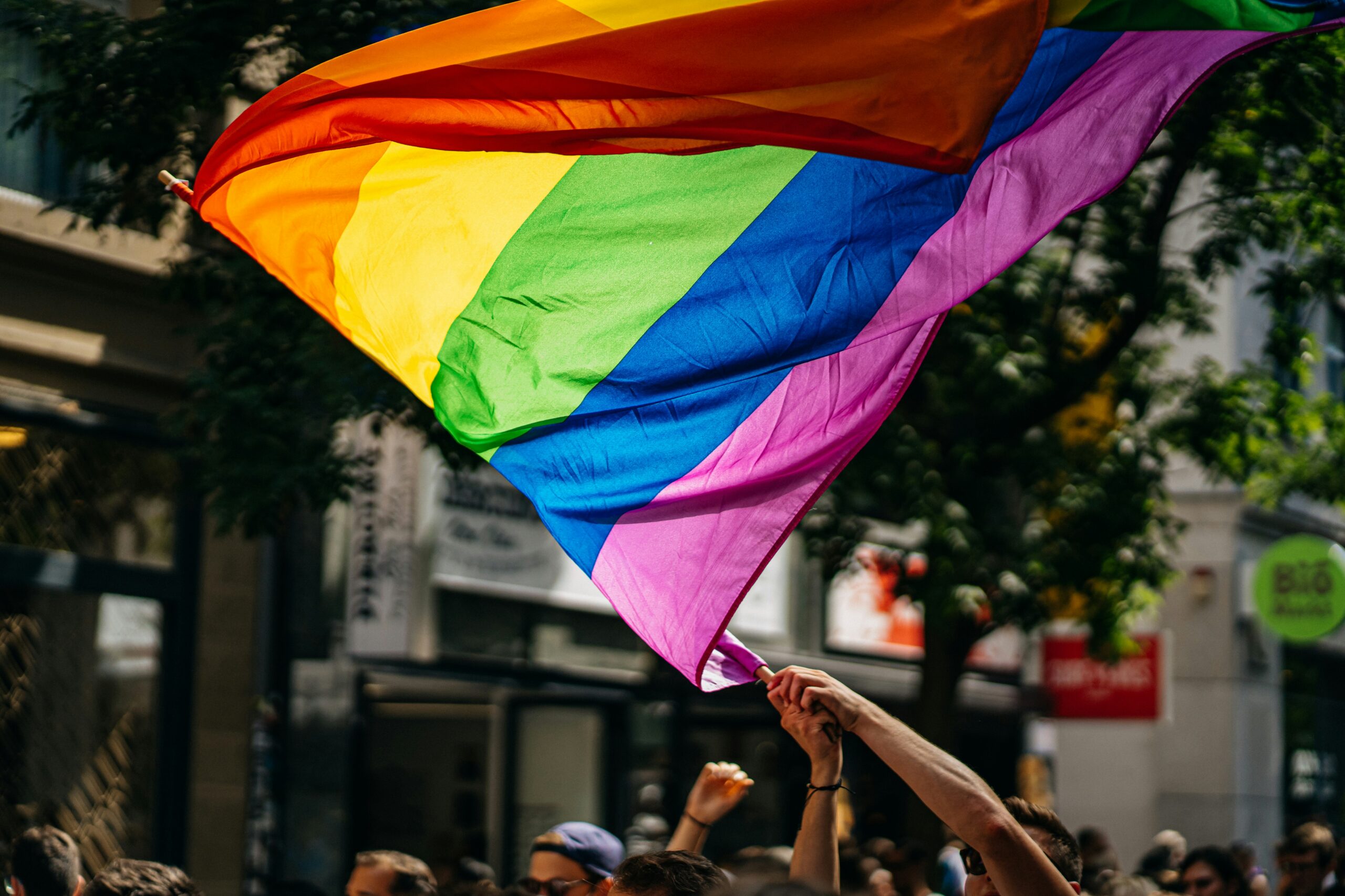 Unser Stand beim CSD in Hofheim