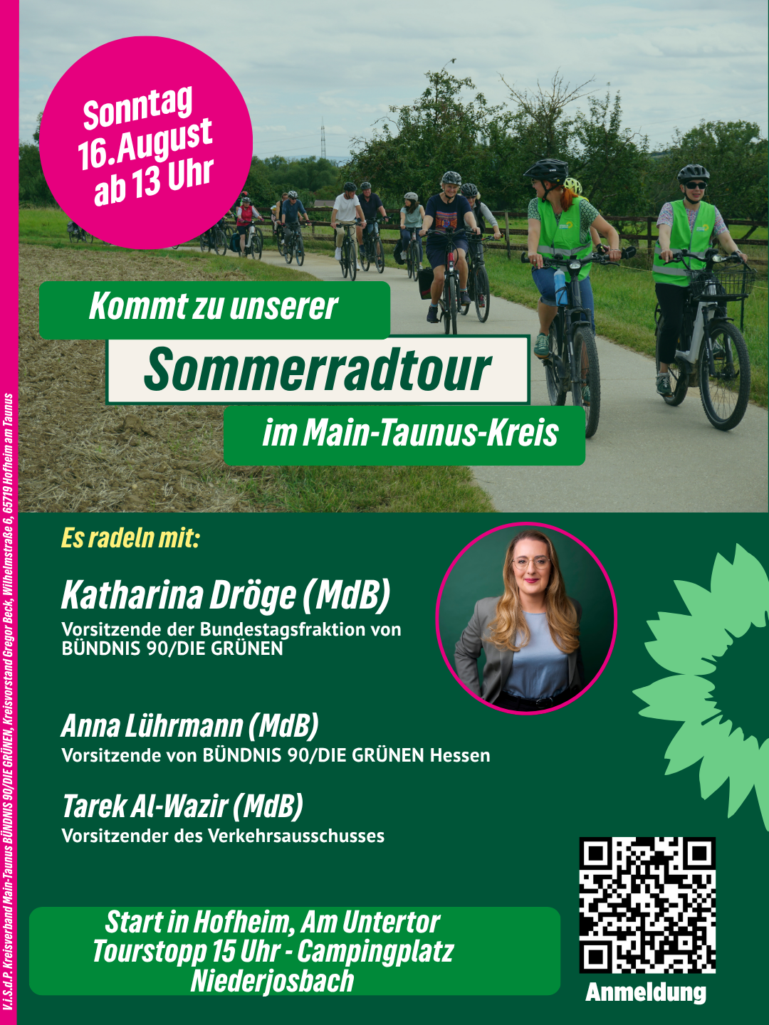 Sommerradtour mit Katharina Dröge